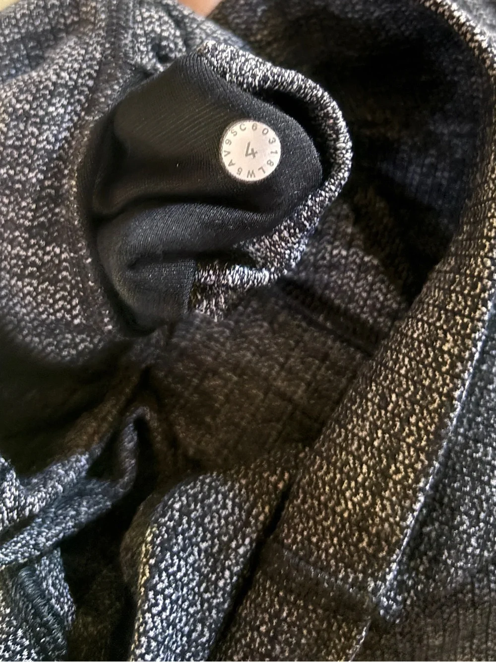 lululemon athletica Heathered Grey High-Waist Leggings
